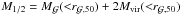 Mathematical equation: \hbox{$M_{1/2} = M_{\Gal}({<}r_{\Gal,50}) + 2M_{\rm vir}({<}r_{\Gal,50}) $}