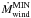 Mathematical equation: \hbox{$\dot{M}^{\rm MIN}_{\rm wind}$}