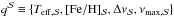 Mathematical equation: \hbox{$q^{\cal S} \equiv \{T_{\rm eff, \cal S}, {\rm [Fe/H]}_{\cal S}, \Delta \nu_{\cal S}, \nu_{\rm max, \cal S}\}$}