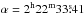 Mathematical equation: \hbox{$\alpha = 2^\mathrm{h} 22^\mathrm{m} 33\fs41$}