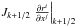 Mathematical equation: \hbox{$J_{k+1/2}\left.\frac{\partial r^i}{\partial x^j}\right|_{k+1/2}$}