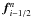 Mathematical equation: \hbox{${\vec f}_{i-1/2}^n$}