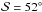 \hbox{$\DeltaAng=52\degr$}