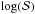 \hbox{$\log\!\left({\DeltaAng}\right)$}
