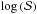\hbox{$\log\left({\DeltaAng}\right)$}
