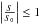 \hbox{$\left \vert \frac{S}{S_0} \right \vert \leq 1$}