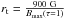 Mathematical equation: \hbox{$r_{\rm t}=\frac{900~\rm G}{B_{\max}(\tau=1)}$}