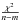 \hbox{$\frac{\chi^2}{n-m}$}