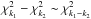 \hbox{$\chi_{k_1}^2-\chi_{k_2}^2 \sim \chi_{k_1-k_2}^2$}