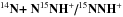 \hbox{$\textbf{\nN + \NfNHp/\fNNHp}$}