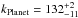 \hbox{$k_{\rm Planet} = 133^{+19}_{-20}$}