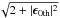 \hbox{$\sqrt{2+|\bep_{\rm 0th}|^2}$}