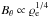 \hbox{$B_{\theta}\propto \varrho_{\rm e}^{1/4}$}