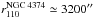 \hbox{$r_{110}^{\text{NGC~4374}}\simeq3200\arcsec$}