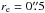 \hbox{$\ere=0\farcs5$}