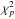 \hbox{$\chi^{2}_{p}$}