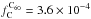 \hbox{$f_{\rm C}^{{\rm C}_{60}}=3.6\times10^{-4}$}