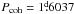 \hbox{$P_{\rm coh}=1{\fd}6037$}