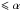 \hbox{$\leqslant \alpha$}