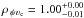 \hbox{$\rho_{\,\psi \upsilon_{\rm c}}= 1.00^{+0.00}_{-0.01}$}
