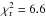 \hbox{$\chi^2_{\rm r}=6.6$}