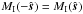 \hbox{$M_\mathrm{I}(-\hat{\boldsymbol s})=M_\mathrm{I}(\hat{\boldsymbol s})$}