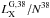 \hbox{$L_{\rm X}^{\rm G, 38} {/} N^{38}$}