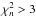 \hbox{$\chi^2_n > 3$}