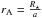 \hbox{$r_{\mathrm{A}} = \frac{R_{\star}}{a}$}