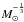 \hbox{$M_{\odot}^{-\frac{1}{3}}$}