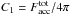\hbox{$C_1 = F_{\rm acc}^{\rm tot}/4\pi$}