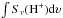 \hbox{$\int S_{\nu}({\rm H}^{+}){\rm d}\upsilon$}