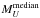 \hbox{$M_U^{\rm median}$}