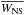 \hbox{$\overline{W_{\rm NS}}$}