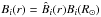 \hbox{$B_i(r)=\hat{B}_i(r) B_i(R_\odot)$}