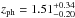 \hbox{$z_{\rm ph}=1.51^{+0.34}_{-0.20}$}