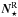 \hbox{${\vec{N}^{\rm R}_{\star}}$}