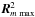 \hbox{$\vec{R}^2_{m\;{\rm max}}$}