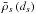 \hbox{$\bar{\rho}_{s}\left( d_{s}\right) $}