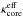 \hbox{$\kappa^{\rm eff}_{\rm core}$}