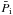\hbox{$\bar{P}_{\rm i}$}