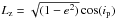 \hbox{$L_\mathrm{z} = \sqrt{(1-e^2)}\cos(i_\mathrm{p})$}