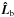 \hbox{$\vec{\hat{L}}_\mathrm{b}$}