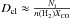 \hbox{$D_{\rm cl} \approx \frac{ N_{\rm i} }{ n({\rm H_2}) X_{\rm CO} }$}