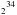 \hbox{$_2{ }^{34}$}