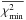 \hbox{$\overline{\chi^2_{\min}}$}