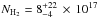 \hbox{$N_{\rm H_2}=8^{+22}_{-4}\,\times\,10^{17}$}