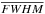 \hbox{$\overline{FWHM}$}
