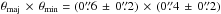 \hbox{$(1\farcs0 \,\pm \,0\farcs4) \,\times \, (0\farcs7 \, \pm \, 0\farcs6)$}