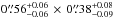 \hbox{$0\farcs95^{+0.07}_{-0.07}$}